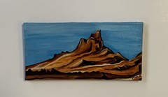 Painting Arizona Landscape Monument Valley ? Desert Southwest Mountain Signed