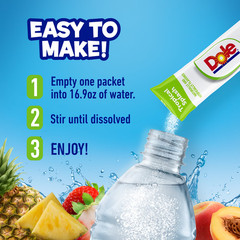 Dole Sugar-Free Powder Drink Mix 30 Count – Tropical Peach & Mango,