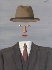 Rene Magritte Style Oil Painting Hand Painted Canvas Surreal Art