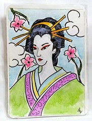 Miniature Fine Art Study – Watercolor on Paper – Signed Original