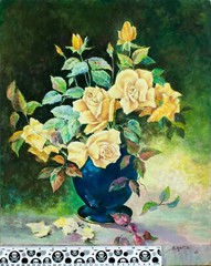 Stephen A Geitz (CA,WI,1892-1972) oil painting 117977
