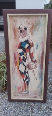 Mid Century Pair 1950s Carlo of Hollywood Clowns 🤡