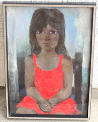 Ramon Aguilar MORE Original Oil Painting Framed Listed Barcelona Spain Catalan