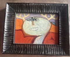 Original Reindeer Painting Number 94 Created In The Year 2018 By Bradnack