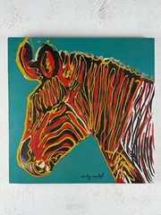 Andy Warhol (Handmade) Acrylic On Canvas Painting signed and stamped