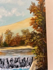 14 x 18 Original Oil Painting on Canvas….“Lynn’s Mill“