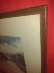 Original Oil On Cardstock Paper Painting Signed Paque Canadian Artist.
