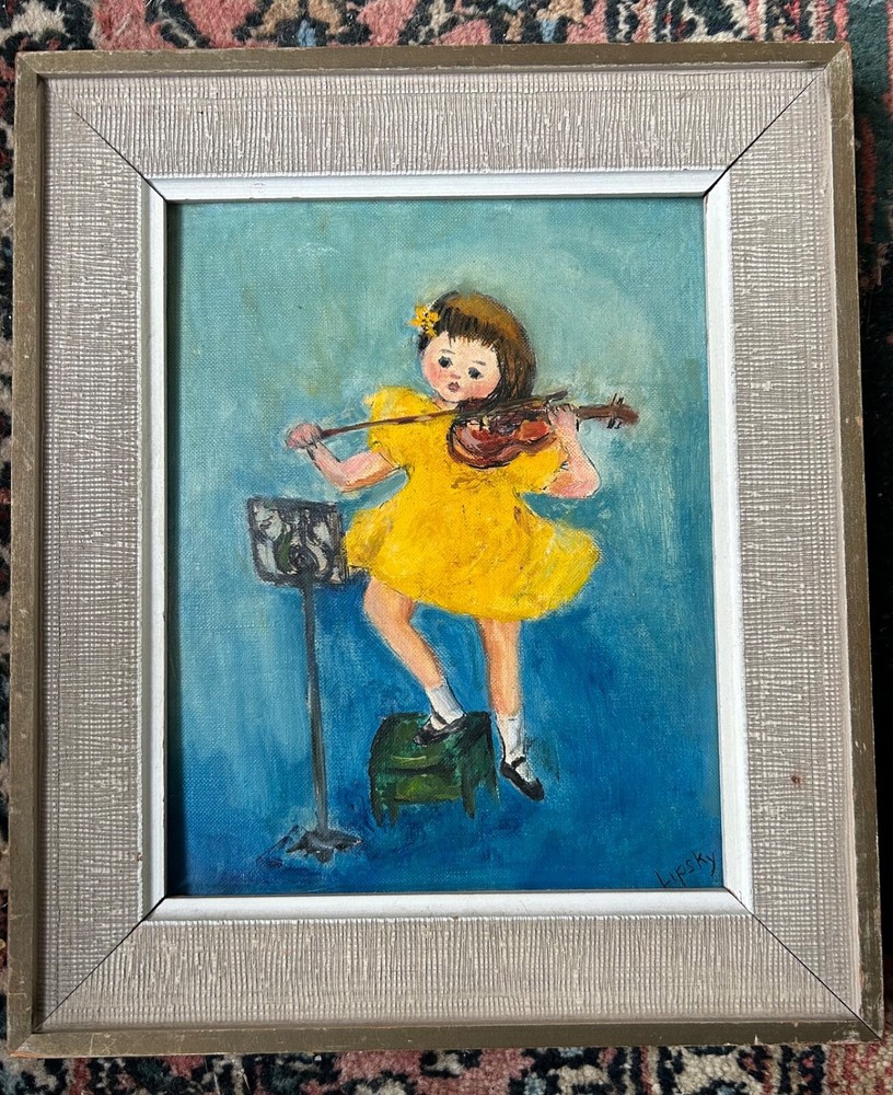 Sara Lipsky, oil on board