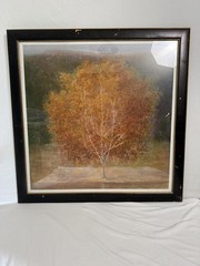 Down a Lazy River II by artist John Molnar 40×40 Framed