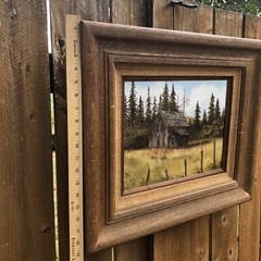 Vintage Oil Painting by Norma Wilson 1981 – 22” X 19”
