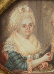 Jacques-Antoine Barrois (1766-after 1811) „Elderly married couple“, miniature
