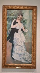 Renoir Dance In The City, Certified Reproduction, Framed, OoC, VTG, 43×23″