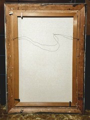 Large Oil Painting by Navajo Artist Fred Cleveland (1943–2021)