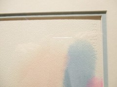 Original Dom Mingolla Abstract Water Color c. 1970’s
