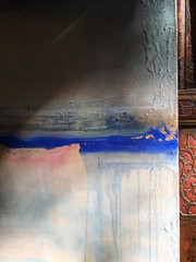 Original Painting Acrylic Mixed Media On Handbullt Canvas Art 36×36 Inches