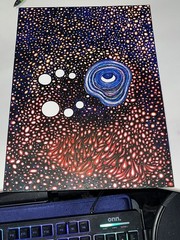 Abstract Unique Geometric Handmade Artwork