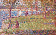 Georges Seurat Study Grande Jatte Reproduction – Giclee Canvas/Paper/Stretched