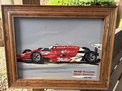 Danny Sullivan Indy 500 Oil Painting Framed Miller American