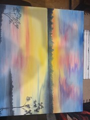 Folk Art Painting 20″ x 16″