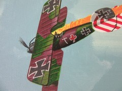 Raymond Waddey Painting WW1 SPAD XIII Smith IV, Arthur Raymond Brooks, 18″x24″