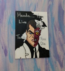 Hand Painted Tributes to DC Comics