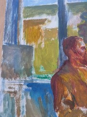 Portrait of the artist PAVLOV. The author is KOSHEL M. I