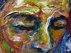 ORIGINAL OIL█PAINTING VINTAGE REALISM█ART SIGNED MAN LOVE MARRIAGE NR 24x24x1.5″