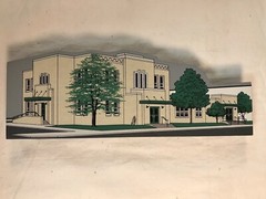 SOUTH CHARLESTON WV City Hall Tole Painting Replica SO CHAS WEST VIRGINIA