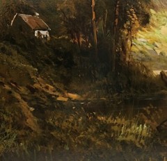 Alfred De Breanski 1848-1928 Signed Loch Eck Scotland Landscape Oil Painting