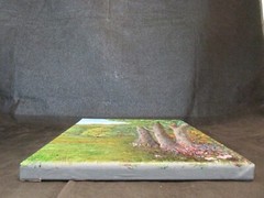 Original Painting North Carolina Landscape Acrylic On Canvas 8×10 Lytle Artwork