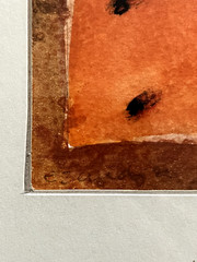 Original Watercolor Painting by Famous Mexican Artist Juan Ezcurdia (1962)