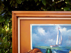 Buck Paulson, Nautical Oil Painting, Very Detailed, Signed & Framed