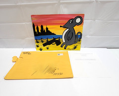 Goodfellas Henry Hill Signed Original Art Painting -Mafia Rat