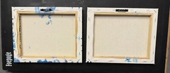 Original Abstract Art Acrylic Fluid Pour Flow Painting On Canvas Wall Decor
