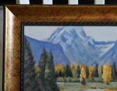 Original Signed Artwork Framed 11“X14″ Schwabacher Landing Grand Teton N.P.
