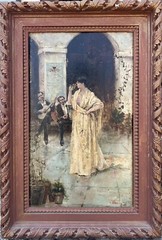 Spanish School – Dancer And Guitarists, Rome 1887 Flamenco