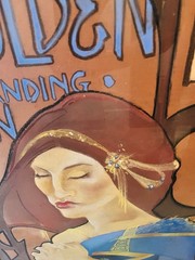 VTG Art Deco Piece Of “Golden Venus Pergamus Princess of Troy Cassandra“