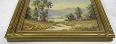 California Impressionist HERBERT SARTELLE 1885-55 Landscape Painting ▸Plein Air