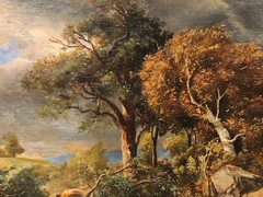 Henry Cleenewerck (1818 – 1901) – Original Oil Painting – Cattle at the River