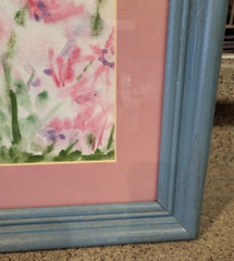 Ruth Fisher (Behlke) – Original Watercolor „Pinks“ – 14-1/2″ x 11-1/2″