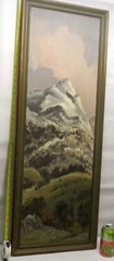 RARE Adolf DEHN Signed OIL Painting AFGHAN Mountain AFGHANISTAN MN artist
