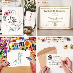 30 Sheets Ivory Cardboard Paper A4 Paper, 300gsm Cream Cardboard, Photo Cardboard, …