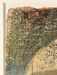 Original Abstract Monoprint by Ann Arbor Michigan Artist Michael Thomas Framed