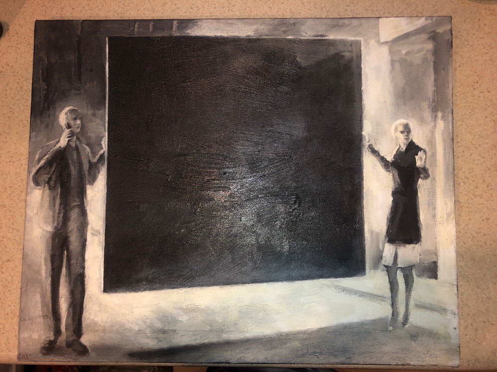 mark kingsley oil on canvas
