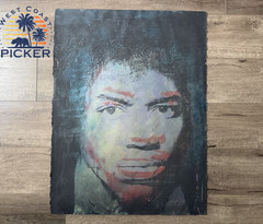 Original Jimi Hendrix Artwork/Painting by Davo Sherman Signed 33″ x 22.5″ OOAK