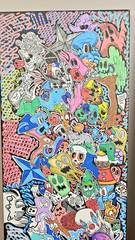 SET OF 2 ORIGINAL ACRYLIC ON CANVAS 30×10 HAND SIGNED BY ARTIST ONE OF ONE „FTP“
