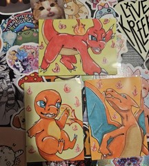 ACEO Charmander pokemon fire starter original art card