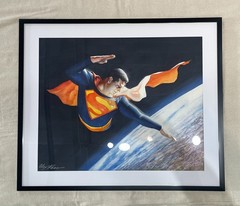 Superman Painting – Alex Ross painting -Pop Art – Comic Book art
