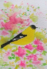 Original Mixed Media Art 4x6in