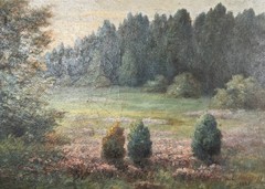 Oil On Canvas Signed: Alleged American School Hudson River School?